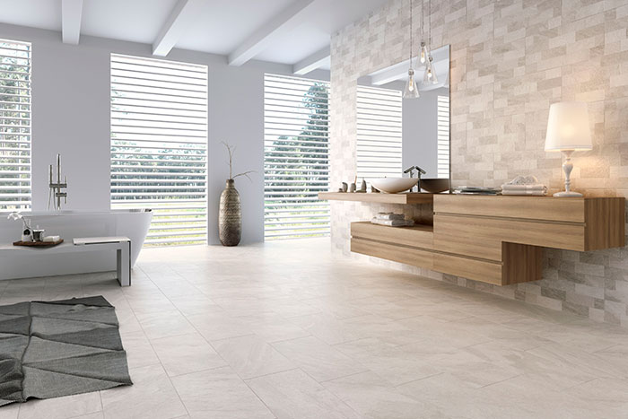 Porcelanato Piedra White